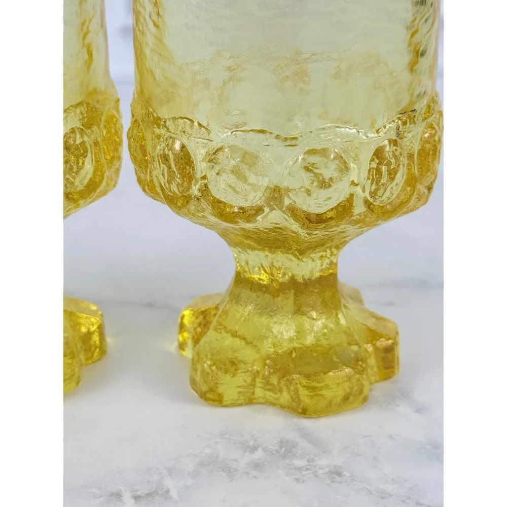 VTG PAIR (2) Franciscan Madeira Cornsilk (Yellow) 5 1/2